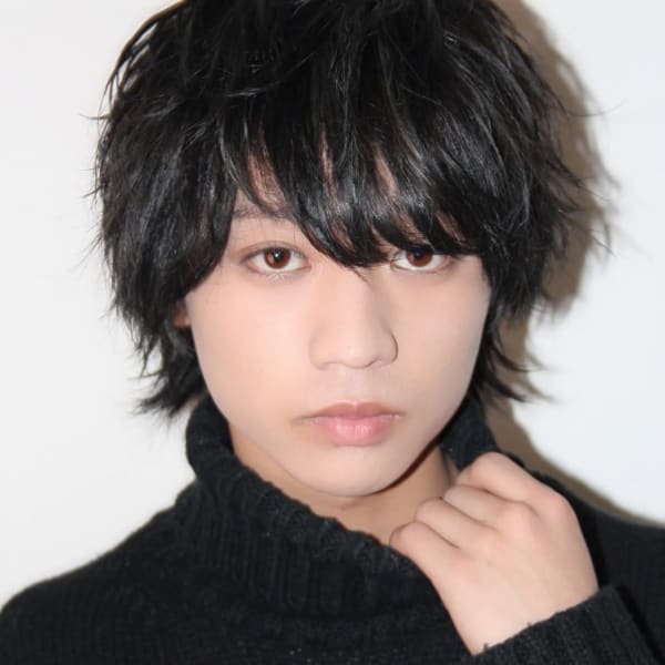 黒髪ウルフスタイル