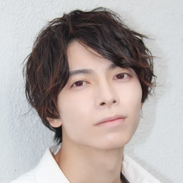 メンズゆるふわパーマスタイル