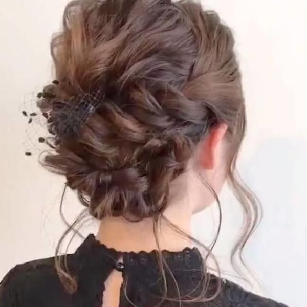 【ambleluxeヘアアレンジ】