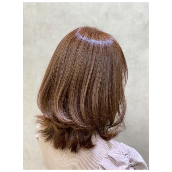 ツヤ髪ラベンダーアッシュ