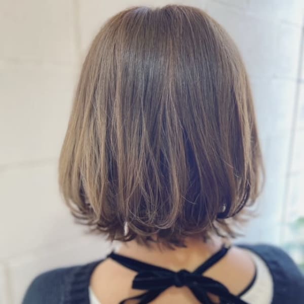 透明感ボブスタイル|sync 豊中店