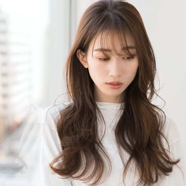 【Luana　なんば】大人韓国風ラベンダーカラー