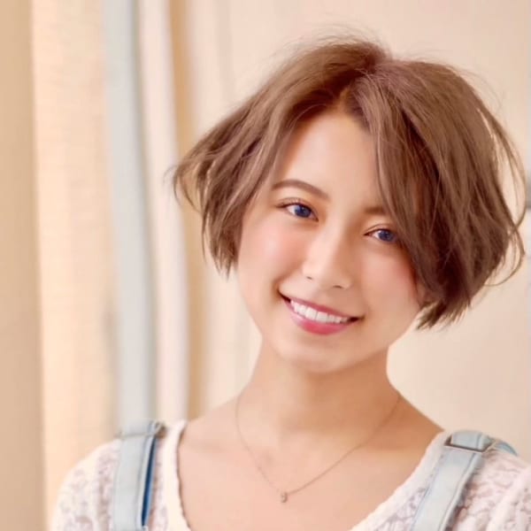 くびれショート【外国人風カラー】|mu-kichi　吉祥寺店