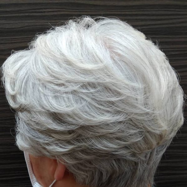 グレイヘアパーマ