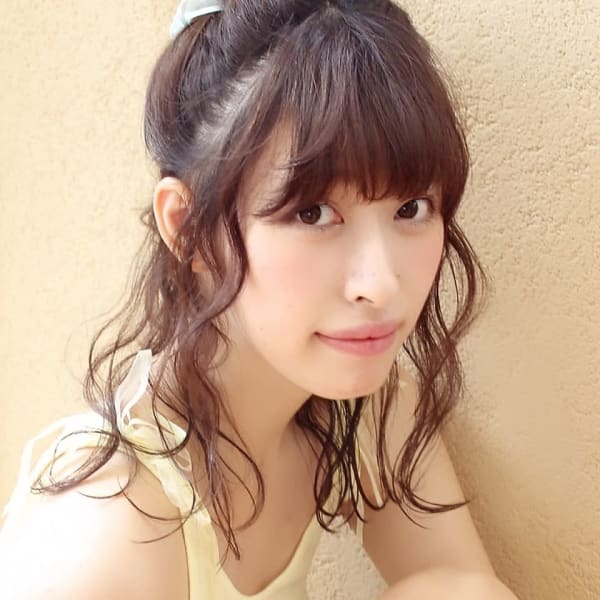 夏のイベントに！ 後れ毛アレンジ 