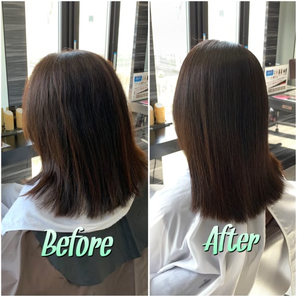 簡単スタイリング♪艶髪ヘアー