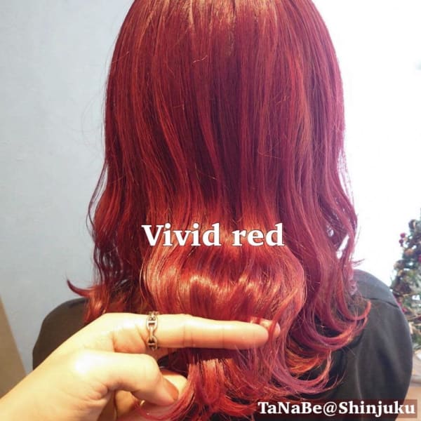 ビビッドレッド..＊ 担当田辺貴裕