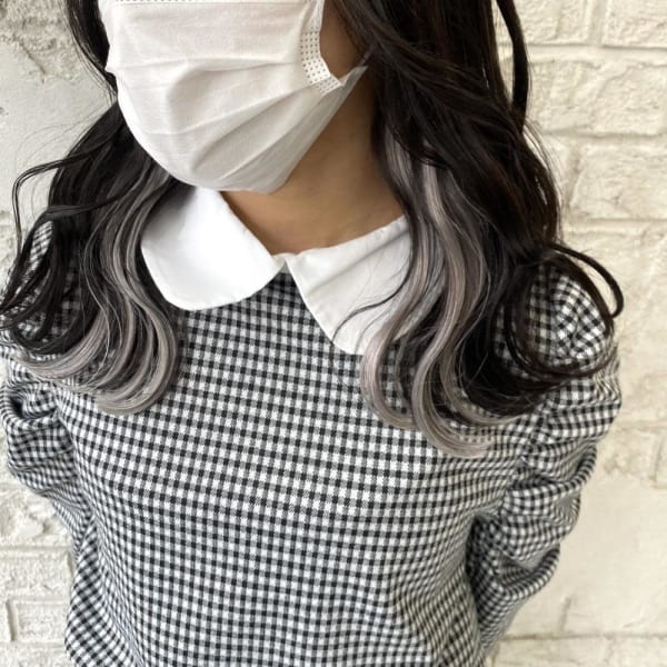 シルバーエクステイヤリングカラー韓国スタイル7072