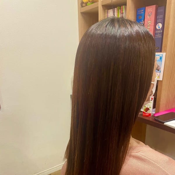 ツヤツヤストレート