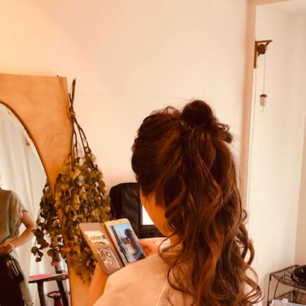 sleek×ヘアセット