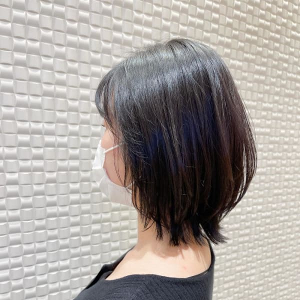 *伸ばしかけボブはボブ×ウルフでボブルフ*