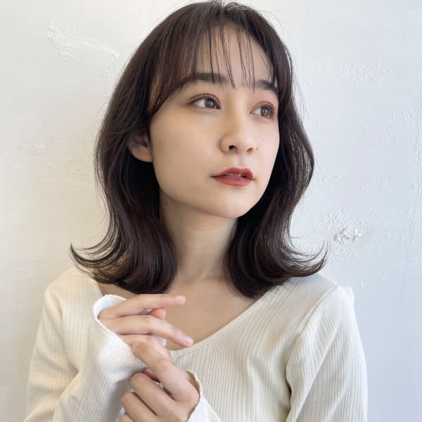 クアンクヘア　顔まわり小顔レイヤー