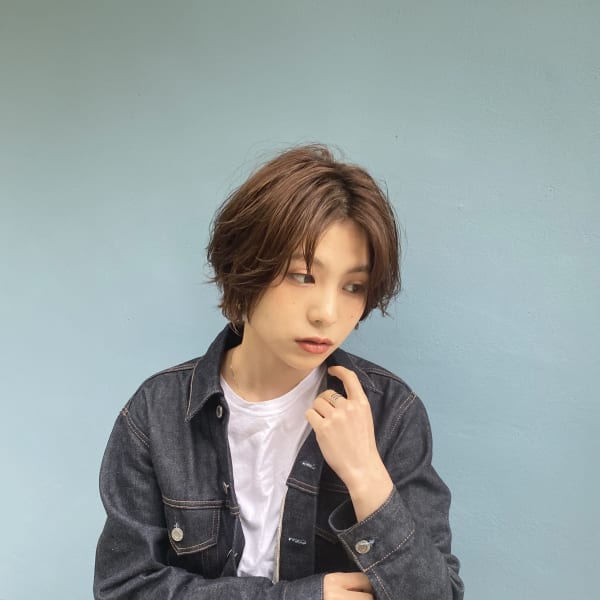 カジュアルショート【北千住】|北千住 美容院cocono salon HANARE髪質改善