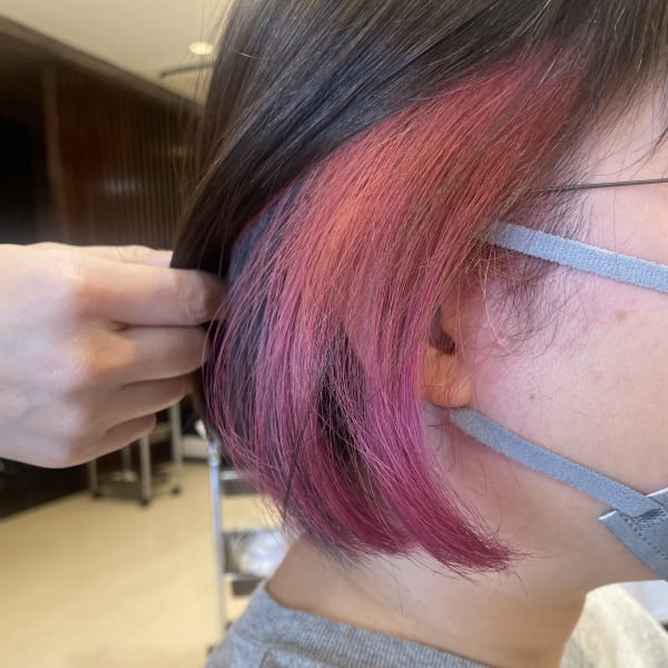 ピアスカラー×フラミンゴピンク|atelier visse