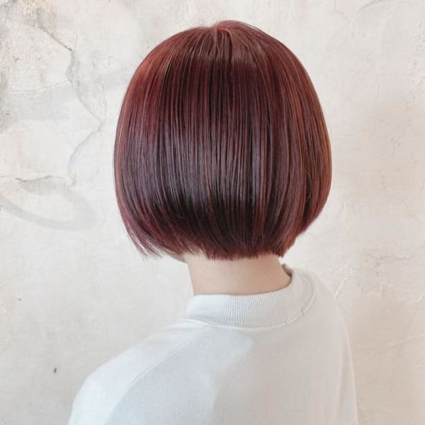 【Reir吉祥寺】*ミニボブ+オレンジベージュ*