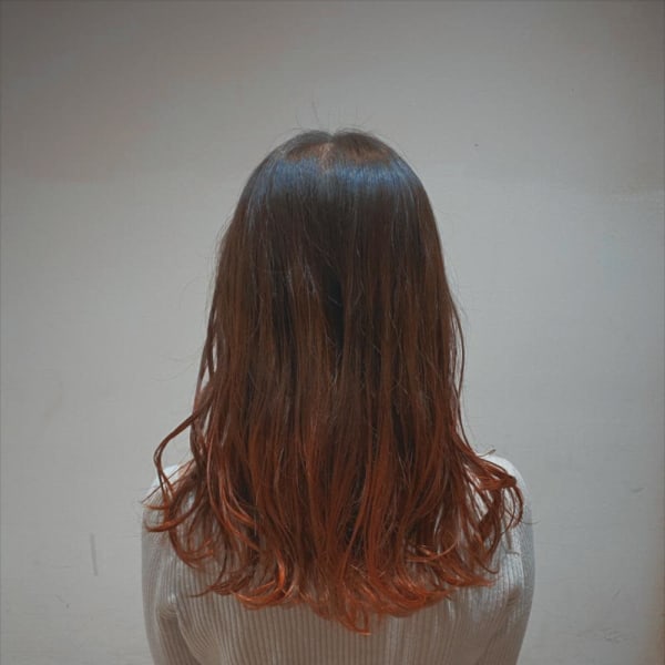 【alx金沢浅本】ピンクグラデーション