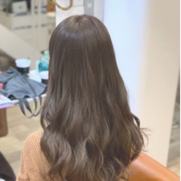 ベージュ＊アッシュカラー