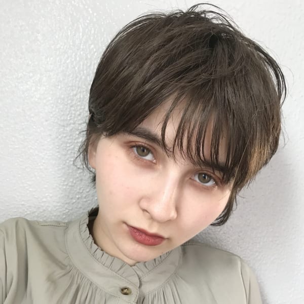 マロンマッシュショート20代30代40代似合わせ可能|KAZE 代官山
