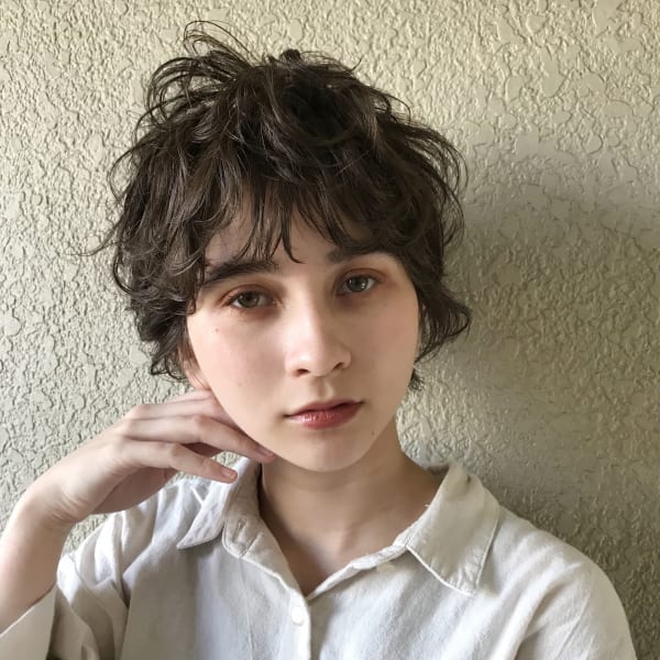 S字パーマのフローショート20代30代40代似合わせ可能|KAZE 代官山