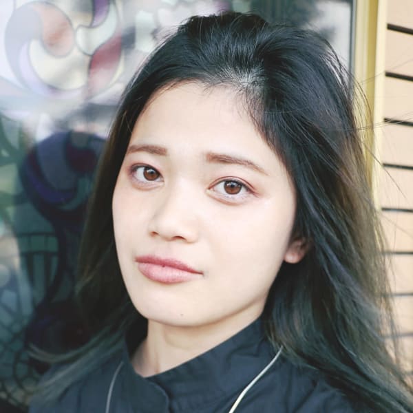 ハイトーンカラー×ストレート