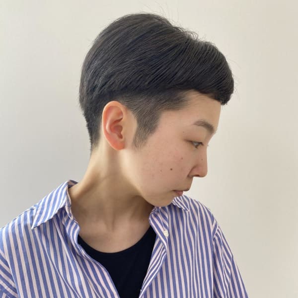 ショート/ベリーショート/刈り上げ女子-西原晃