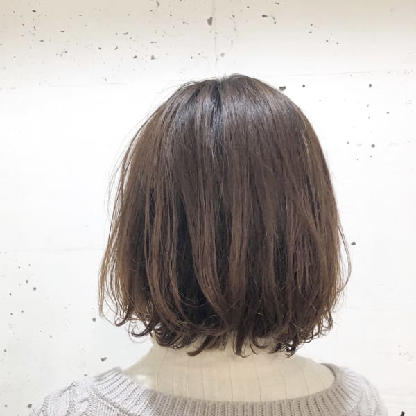 デジタルパーマ×レイヤーボブ
