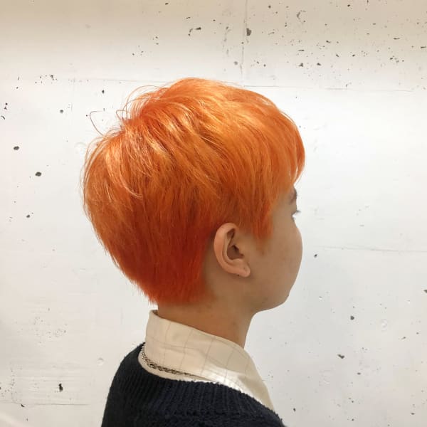 ハイトーンカラー×オレンジ