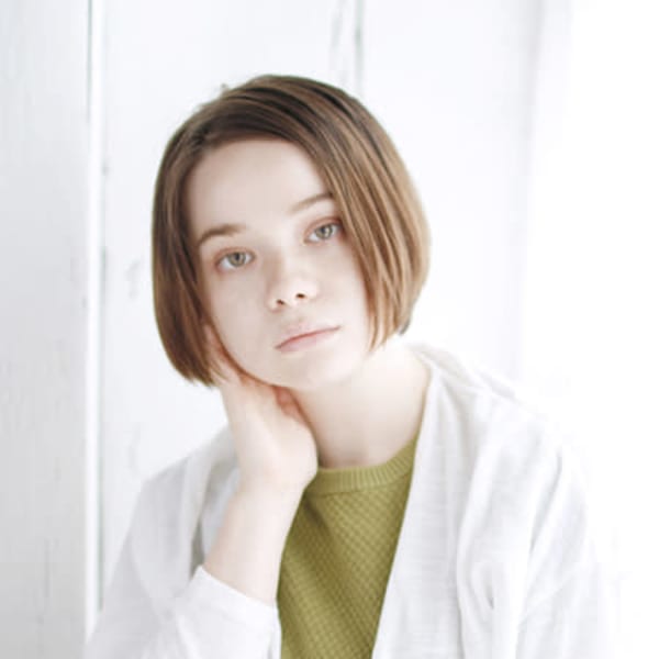 20代30代40代 外国人風大人ボブ【烏丸】