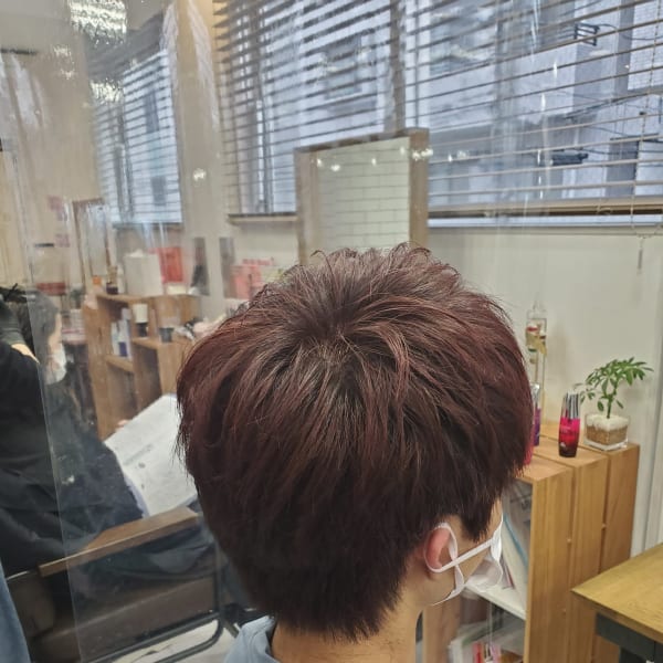 【imus】men's ナチュラルショート|hair&make imus