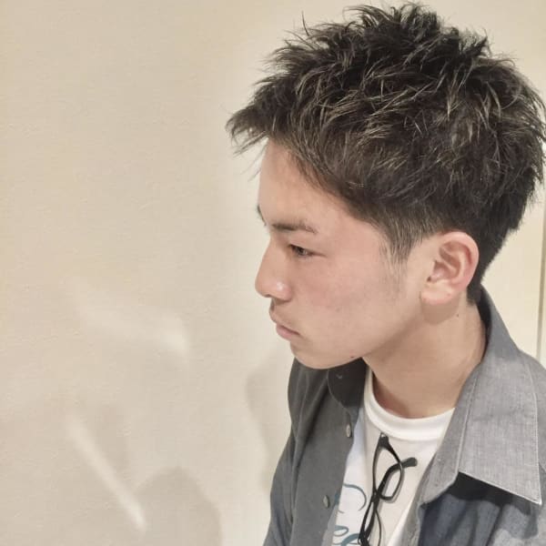 【ARCH 竹田】ビジネスアップバングニュアンスパーマ