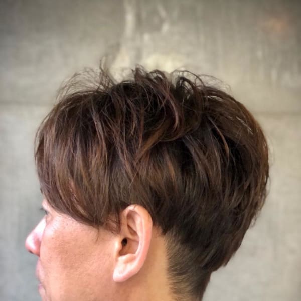大人マッシュショート