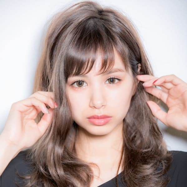 大人かわいい☆外国人風イルミナカラー♪透明感ベージュ【戸田】