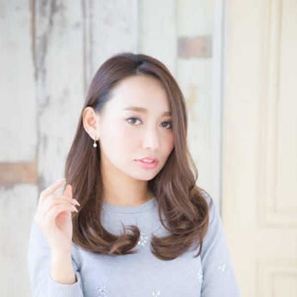 大人可愛いロングウエーブ