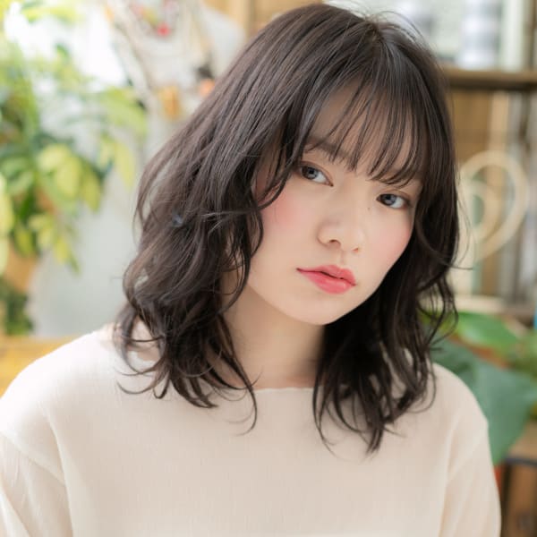 【2ページ目 オススメ順】40代/パーマ/ナチュラル/セミロングの髪型・ヘアスタイル 楽天ビューティ