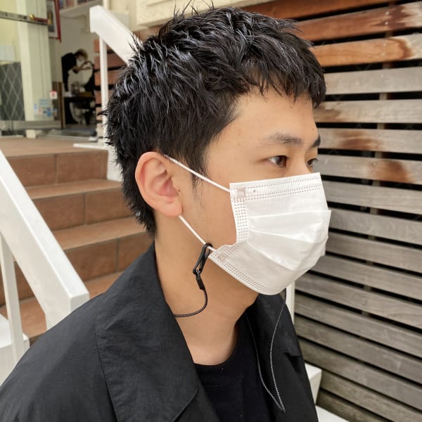 4ページ目 メンズのオススメ順 ストリート ボウズ 黒髪の髪型 ヘアスタイル 楽天ビューティ