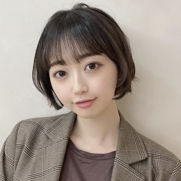 【金沢】ツヤ感 ナチュラルボブ 束感 簡単スタイリング