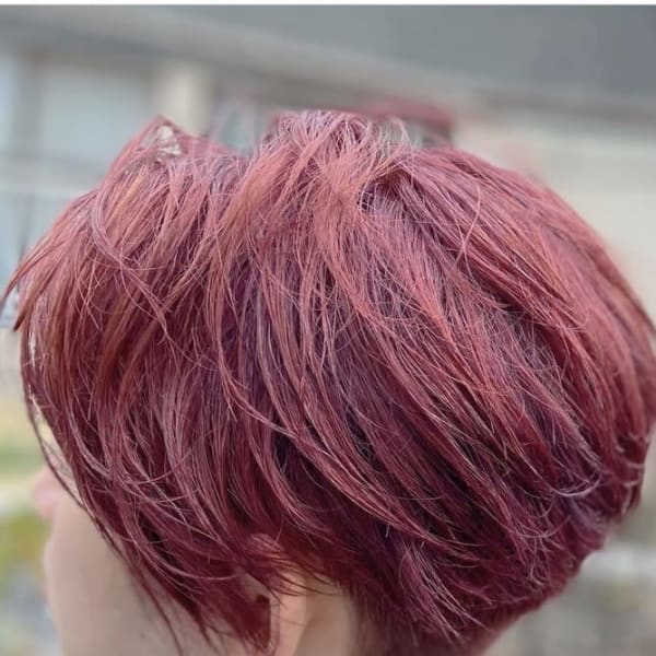 メンズのオススメ順 キュート レッド ピンク ショートの髪型 ヘアスタイル 楽天ビューティ メンズのオススメ順 キュート レッド ピンク ショートの髪型 ヘアスタイル 楽天ビューティ