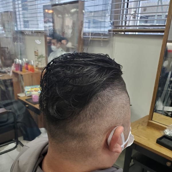 【imus】個性派かりあげスタイル|hair&make imus