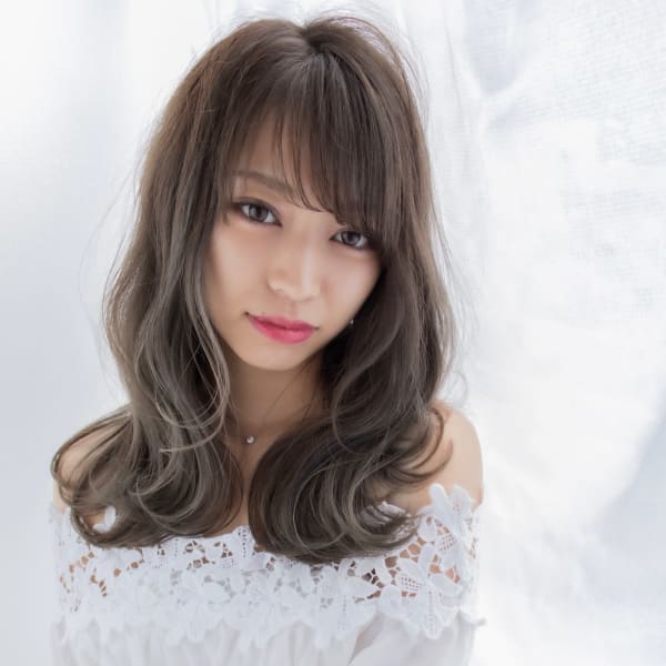 セミロングレイヤー|lit hair 東山公園店