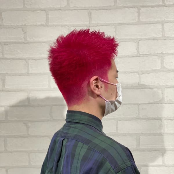 メンズのオススメ順 キュート モヒカンの髪型 ヘアスタイル 楽天ビューティ