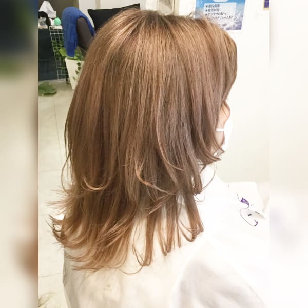 動きのあるレイヤースタイル