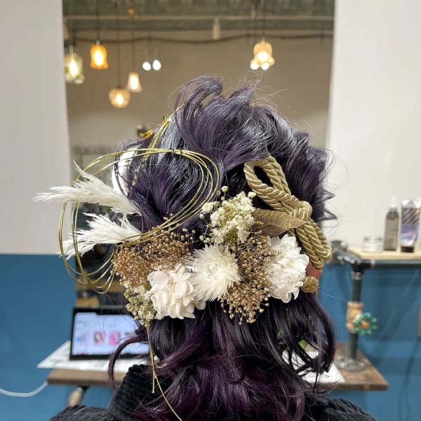 Noa大宮×ヘアセット