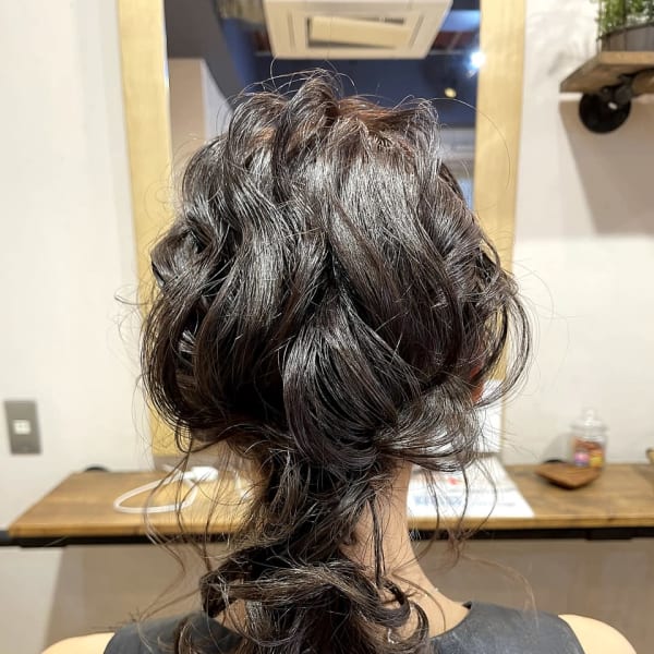 Noa大宮×ヘアセット