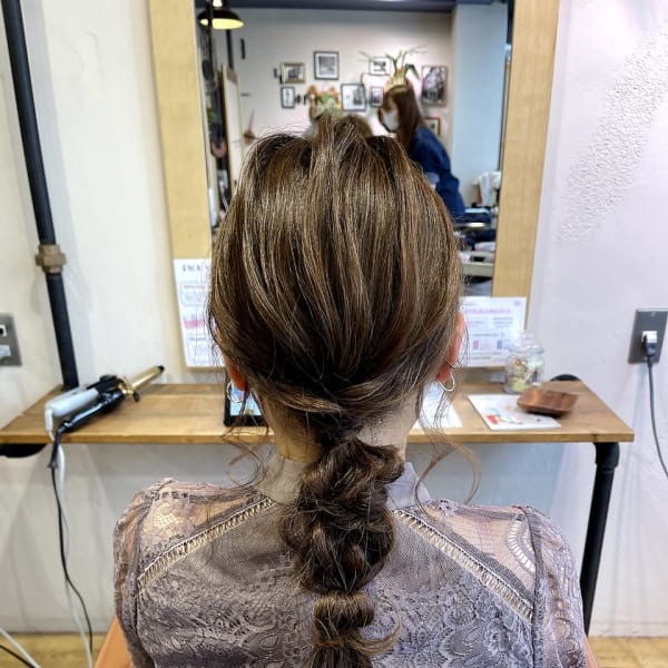 Noa大宮×ヘアセット