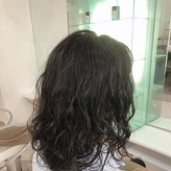 スパイラルパーマ