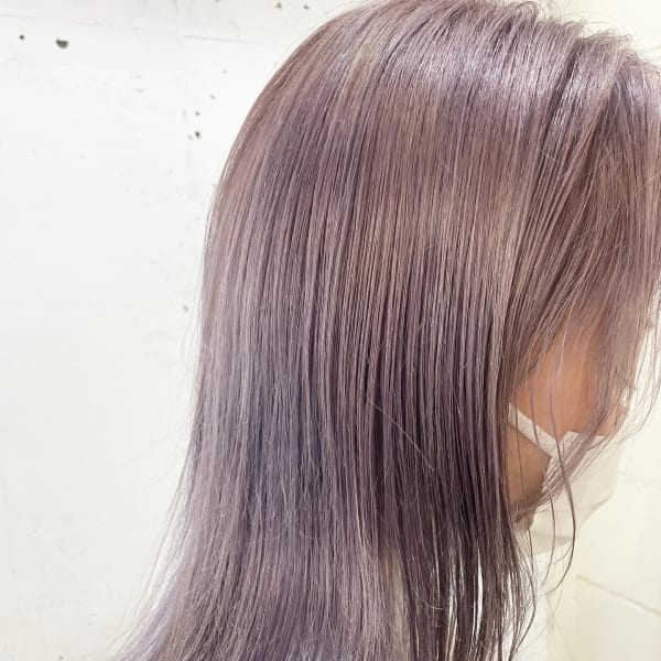 ブリーチカラー×ヴァイオレットカラー