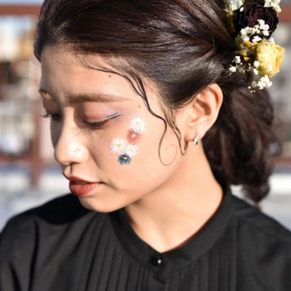 編みおろしアレンジ