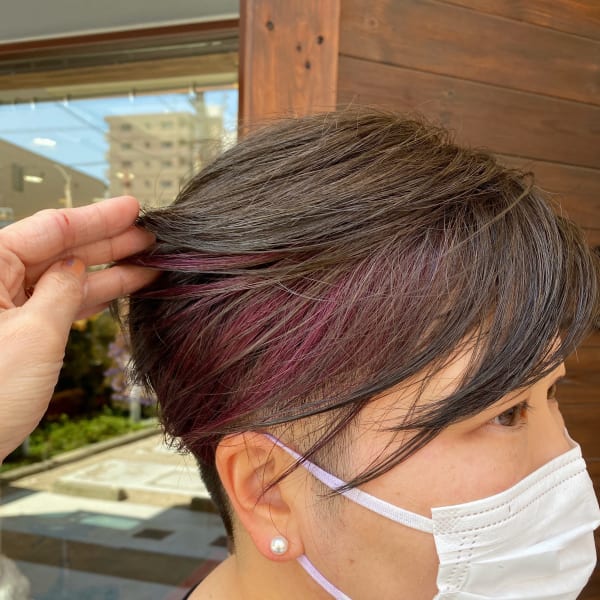 ミドル世代！友達に差をつけるショートボブ goen hair lounge(ゴエンヘアーラウンジ)のヘアスタイル 美容院・美容室を予約