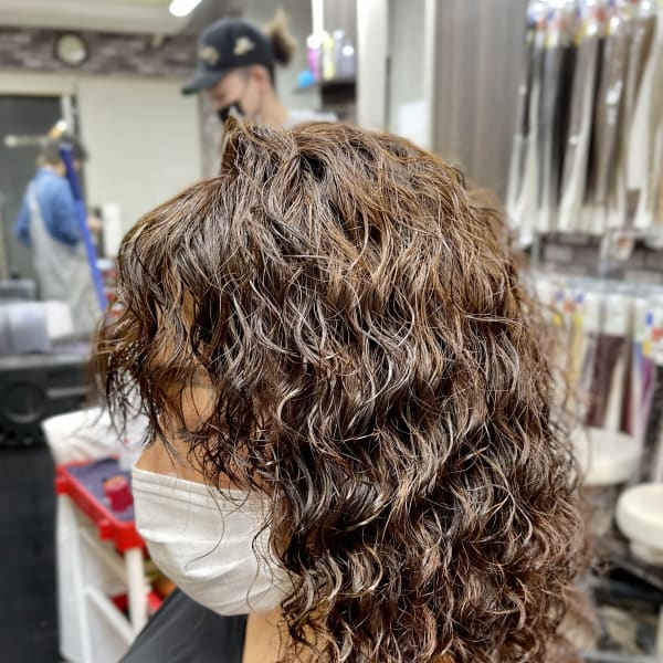 人気のスパイラルパーマ