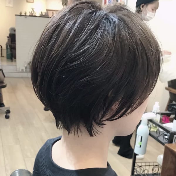 丸みショート☆